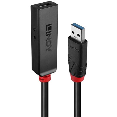 Cable de extensión USB Lindy 10m - Compatible con USB 3.0/3.1/3.2 Cable de extensión USB Lindy 10m - Compatible con USB 3.0/3.1/3.2