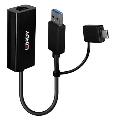 Lindy Netzwerkadapter - USB 3.2 Gigabit Ethernet Konverter Lindy Netzwerkadapter - USB 3.2 Gigabit Ethernet Konverter