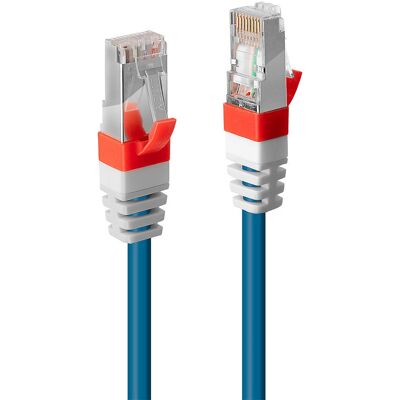 Lindy Premium - Câble réseau - Cat 6a - SFTP - 7,5 m - Bleu - Publicité Lindy Premium - Câble réseau - Cat 6a - SFTP - 7,5 m - Bleu - Publicité