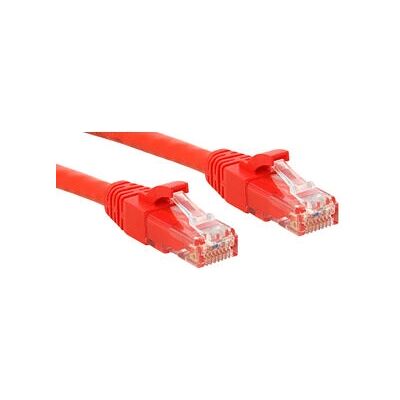 Lindy Modèle 45450 - Câble Réseau Cat 6 UTP Rouge - 0,3 m Lindy Modèle 45450 - Câble Réseau Cat 6 UTP Rouge - 0,3 m