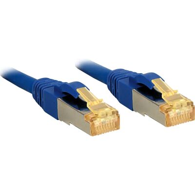 Lindy 47282 Netwerkkabel - Blauw - 7,5 m - Cat7 S/FTP Lindy 47282 Netwerkkabel - Blauw - 7,5 m - Cat7 S/FTP