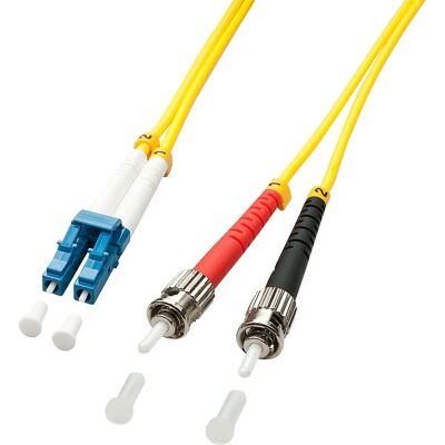 Lindy 2m LC/ST fiberoptisk kabel - Singlemode OS2 Lindy 2m LC/ST fiberoptisk kabel - Singlemode OS2