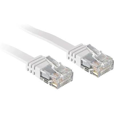 Lindy 3m Cat6 Netwerkkabel Wit - Netwerkkabel Lindy 3m Cat6 Netwerkkabel Wit - Netwerkkabel
