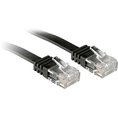 Cavo di Rete Cat6 Lindy 5m - Nero - U/UTP - Snagless Cavo di Rete Cat6 Lindy 5m - Nero - U/UTP - Snagless
