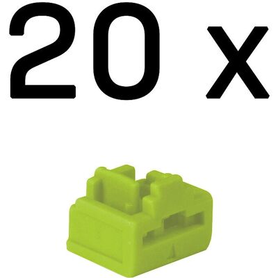 Lindy 47895 Network Port Blocker - 20 pcs Lindy 47895 Network Port Blocker - 20 pcs