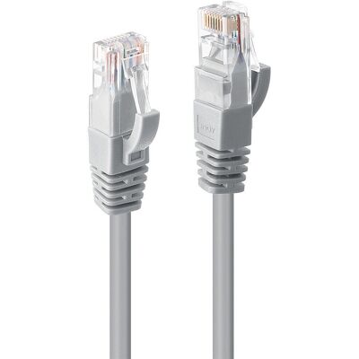 Lindy 48002 Grey 1m Cat6 U/UTP Network Cable - Networking Cable Lindy 48002 Grey 1m Cat6 U/UTP Network Cable - Networking Cable