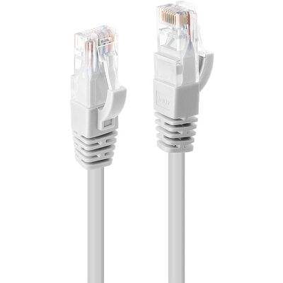 Câble réseau Cat6 U/UTP 7,5m - Blanc Câble réseau Cat6 U/UTP 7,5m - Blanc