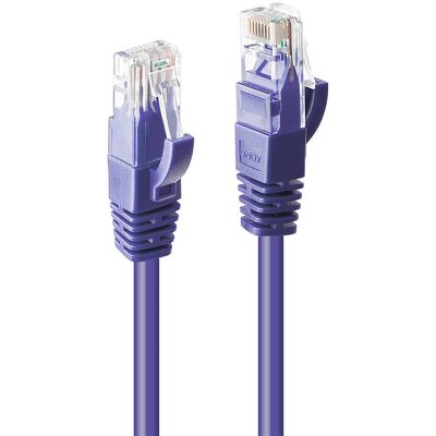 Lindy Violett Cat6 U/UTP Netzwerk Kabel - 1m Lindy Violett Cat6 U/UTP Netzwerk Kabel - 1m