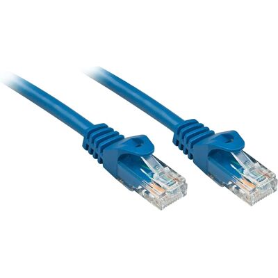 Lindy Basic 0,5m Cat6 UTP Síťový kabel Modrý Lindy Basic 0,5m Cat6 UTP Síťový kabel Modrý