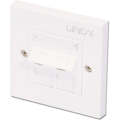 Lindy 60569 Placca da parete - Bianco - Rete & AV Lindy 60569 Placca da parete - Bianco - Rete & AV