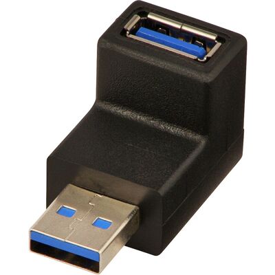 Lindy Adaptateur USB 3.0 90° Descendant - USB 3.2 Gen 1 A Lindy Adaptateur USB 3.0 90° Descendant - USB 3.2 Gen 1 A