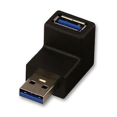 Lindy USB 3.0 90° Szög Adapter Type A Férfi és Nő Lindy USB 3.0 90° Szög Adapter Type A Férfi és Nő