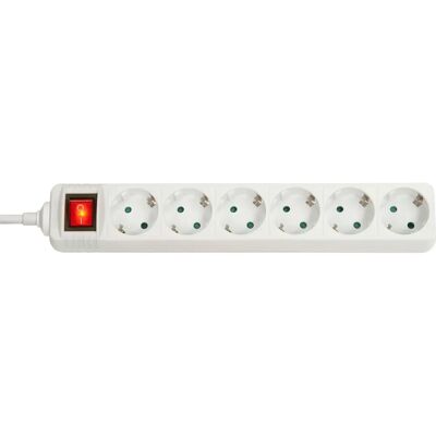 Lindy 73103 Verlängerung - 6 Steckdosen Innen Weiß Lindy 73103 Verlängerung - 6 Steckdosen Innen Weiß
