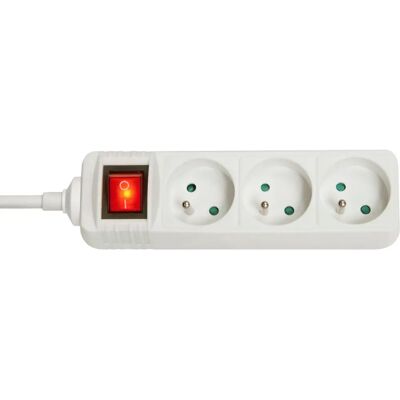 Lindy 73124 Verlängerung - 3 Steckdosen, Innen, Weiß Lindy 73124 Verlängerung - 3 Steckdosen, Innen, Weiß