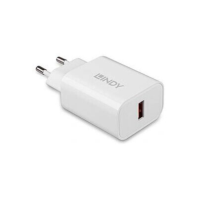 Lindy 73412 Weiß USB Schnellladegerät - Mobilgeräte Netzteil Lindy 73412 Weiß USB Schnellladegerät - Mobilgeräte Netzteil