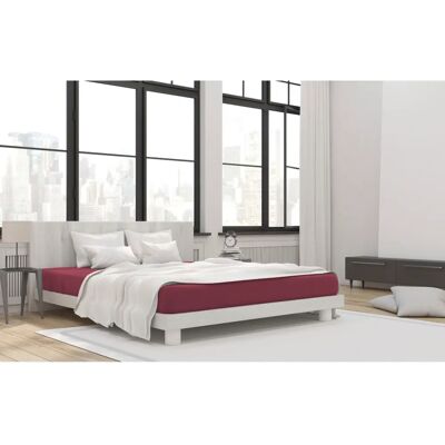 Prinz Exklusiv Bordeaux Mako-Jersey Spannbettlaken - Bettwäsche Prinz Exklusiv Bordeaux Mako-Jersey Spannbettlaken - Bettwäsche