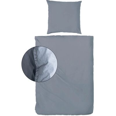 PRIMERA Stone-Washed Blaue Bettwäsche - Bettwäsche-Set PRIMERA Stone-Washed Blaue Bettwäsche - Bettwäsche-Set