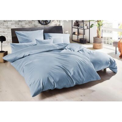 PRIMERA Luxus-Satin Blau 135x200 2-tlg Bettwäsche PRIMERA Luxus-Satin Blau 135x200 2-tlg Bettwäsche