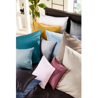 PRIMERA Blau Satin Bettwäsche-Set - Baumwolle, 135x200/155x220/200x200 cm PRIMERA Blau Satin Bettwäsche-Set - Baumwolle, 135x200/155x220/200x200 cm