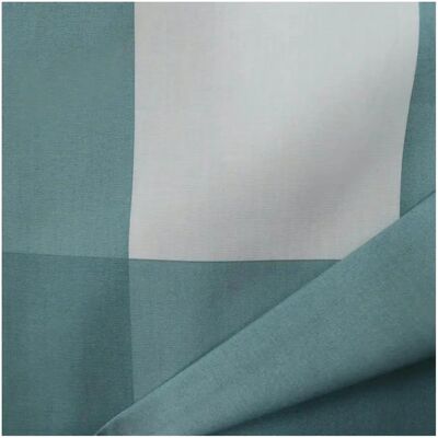 PRIMERA Basic Perkal Bettwäsche - Blau (Weiß, Aquamarin) - Bettwäsche PRIMERA Basic Perkal Bettwäsche - Blau (Weiß, Aquamarin) - Bettwäsche