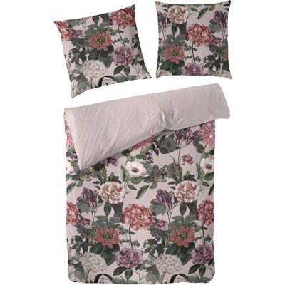 PRIMERA Mako-Satin Blumen 3-tlg. Bettwäsche-Set PRIMERA Mako-Satin Blumen 3-tlg. Bettwäsche-Set