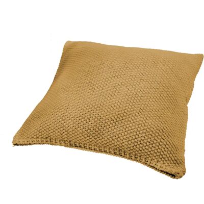 PRIMERA Gelbe Strickkissenhülle - Kissenhülle PRIMERA Gelbe Strickkissenhülle - Kissenhülle