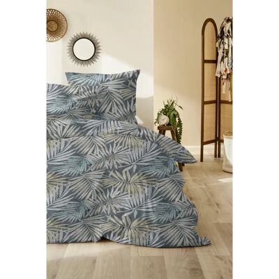 PRIMERA Palmeral Grüne Mako-Satin Bettwäsche - Bett PRIMERA Palmeral Grüne Mako-Satin Bettwäsche - Bett