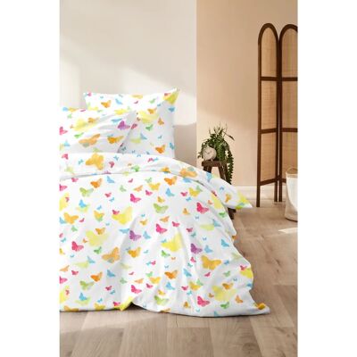 PRIMERA Vingt-Clinq Papillon Gelbe Bettwäsche-Set PRIMERA Vingt-Clinq Papillon Gelbe Bettwäsche-Set