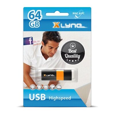 Penna USB Xlyne Wave 64GB - USB Type-A Penna USB Xlyne Wave 64GB - USB Type-A