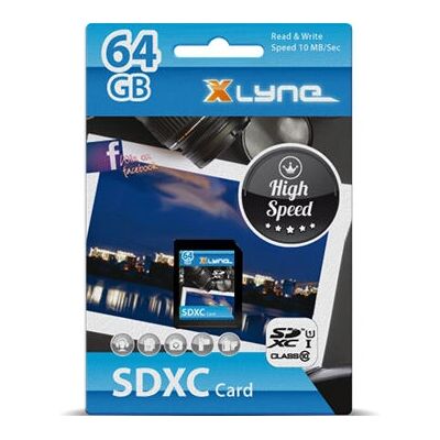 Scheda di memoria Xlyne 7364000 - 64GB SDXC Classe 10 Scheda di memoria Xlyne 7364000 - 64GB SDXC Classe 10