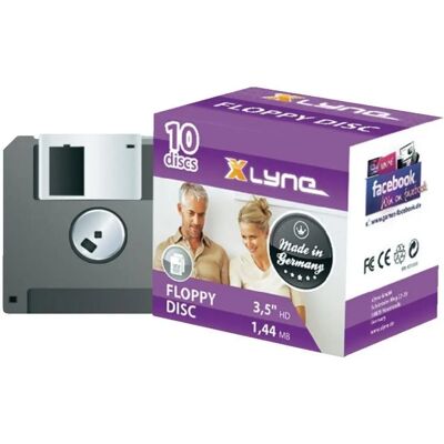 Xlyne 9010000 3,5-inch Diskette 1.44 MB - diskette Xlyne 9010000 3,5-inch Diskette 1.44 MB - diskette