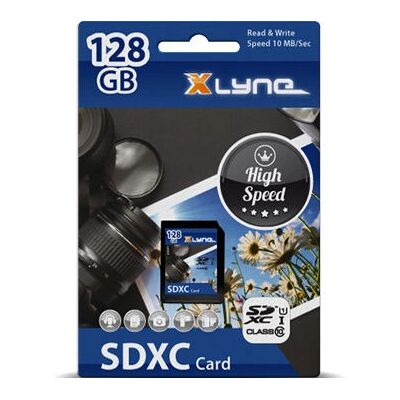 Xlyne 128GB Speicherkarte - SDXC Klasse 10 Xlyne 128GB Speicherkarte - SDXC Klasse 10