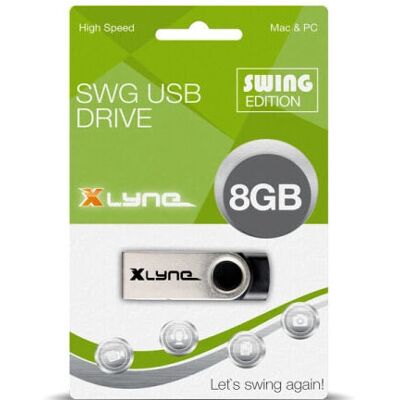 Chiavetta USB Xlyne Swing 8 GB - USB 2.0 Chiavetta USB Xlyne Swing 8 GB - USB 2.0