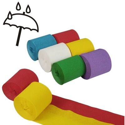 Papstar Modell 10056 Wasserfeste Krepppapier - Bunte Bastelbänder Papstar Modell 10056 Wasserfeste Krepppapier - Bunte Bastelbänder