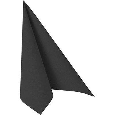 Tovaglioli di carta neri Papstar 10452 - 50 pezzi - 40x40cm Tovaglioli di carta neri Papstar 10452 - 50 pezzi - 40x40cm