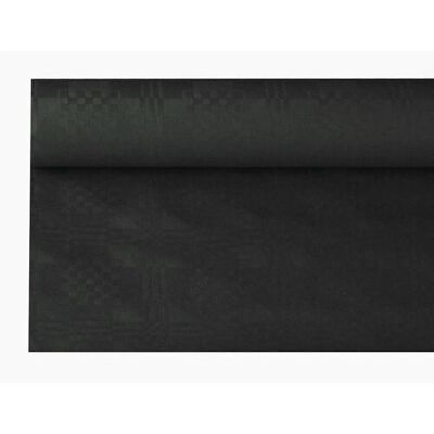 Nappe en papier rectangulaire jetable noire Papstar 11351 - Publicité Nappe en papier rectangulaire jetable noire Papstar 11351 - Publicité