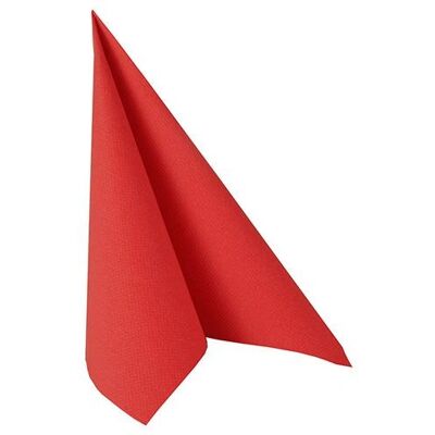 Serviettes en papier Papstar 11607 rouges 50 pièces Serviettes en papier Papstar 11607 rouges 50 pièces