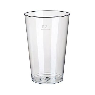 STARPAK 12140 Einweg-Trinkbecher - 300 ml - Transparent STARPAK 12140 Einweg-Trinkbecher - 300 ml - Transparent