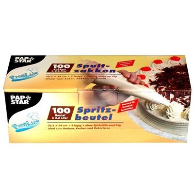Papstar 12488 2.6 L 54 x 26.5 cm LDPE cla Budka cukiernicza Papstar 12488 2.6 L 54 x 26.5 cm LDPE cla Budka cukiernicza