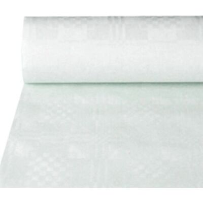 Papstar 12542 Einweg-Papiertischdecke Rechteckig Weiß Papstar 12542 Einweg-Papiertischdecke Rechteckig Weiß