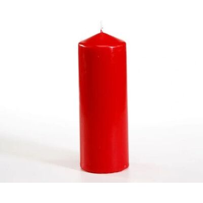 Papstar 13601 Bougie cylindrique en cire rouge - Bougie - Publicité Papstar 13601 Bougie cylindrique en cire rouge - Bougie - Publicité