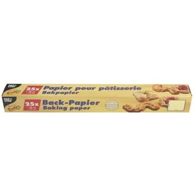Papstar 14201 Backpapier - Braun - 25 Blatt - 220°C Papstar 14201 Backpapier - Braun - 25 Blatt - 220°C