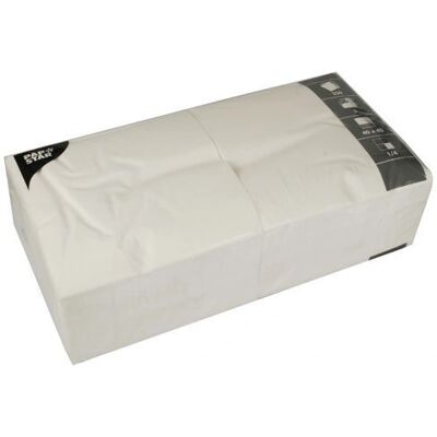 Papstar - 14479 - 40x40 cm - Weiß - Papierservietten Papstar - 14479 - 40x40 cm - Weiß - Papierservietten