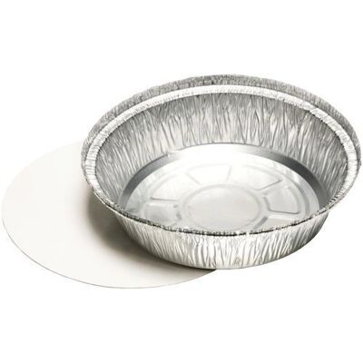 Papstar 14509 Einweg-Servierschale - Runde 23cm, 1000ml, Aluminium Papstar 14509 Einweg-Servierschale - Runde 23cm, 1000ml, Aluminium