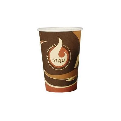 Papstar 14804 Tasse à Café Marron - 50 pcs - Publicité Papstar 14804 Tasse à Café Marron - 50 pcs - Publicité