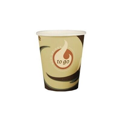 Papstar 14808 Gobelet - Marron - 50 pcs - Publicité Papstar 14808 Gobelet - Marron - 50 pcs - Publicité