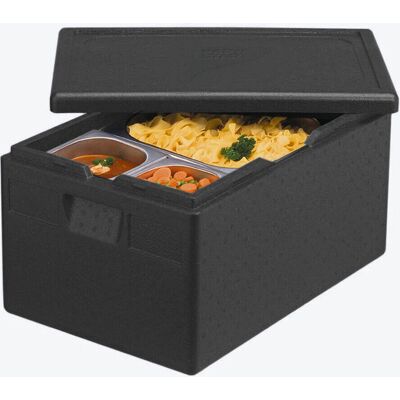 PAPSTAR Thermobox - 39L - Schwarz - Gastro-Norm 1/1 PAPSTAR Thermobox - 39L - Schwarz - Gastro-Norm 1/1