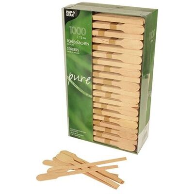 Papstar 16715 Einweggeschirr - Natürliche Holz - 130mm - 1000 Stück Papstar 16715 Einweggeschirr - Natürliche Holz - 130mm - 1000 Stück
