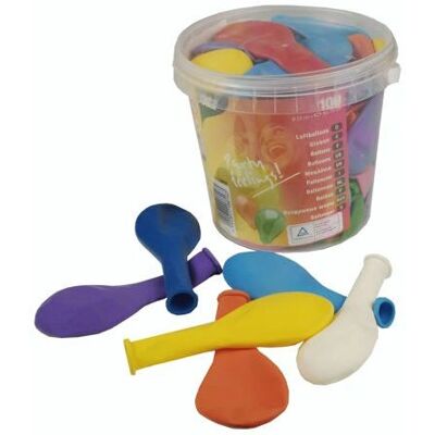 Papstar 18816 Toy Balloon - Multicolor - Round - Latex - 22cm Papstar 18816 Toy Balloon - Multicolor - Round - Latex - 22cm