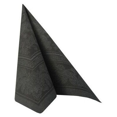 Papstar Model 19828 Black Tissue Paper Napkins - Paper Napkins Papstar Model 19828 Black Tissue Paper Napkins - Paper Napkins